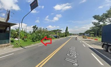 Jual Tanah 1.000 m2 di Pinggir Jalan Gajah Mada Purworejo Dekat Alun-alun Kutoarjo, RSUD RAA Tjokronegoro