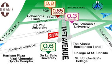 Cityland One Taft Residences 1-Bedroom Unit