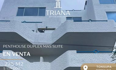 DEPARTAMENTO / PENTHOUSE DE VENTA DÚPLEX TONSUPA ESMERALDAS