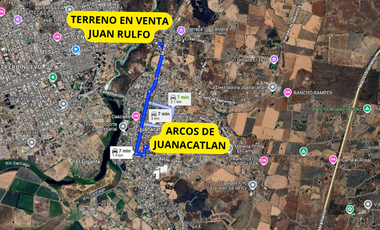 TERRENO EN VENTA EL SALTO  JUANACATLAN