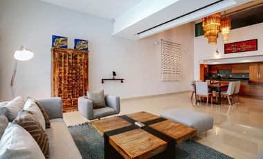 Departamento con jardín, alberca, Jacuzzi privado, en venta, Zona Hotelera Sur, Cozumel