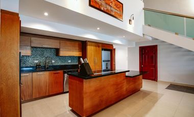 Departamento con jardín, alberca, Jacuzzi privado, en venta, Zona Hotelera Sur, Cozumel
