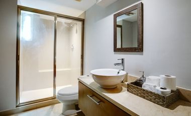 Departamento con jardín, alberca, Jacuzzi privado, en venta, Zona Hotelera Sur, Cozumel