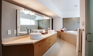 Departamento con jardín, alberca, Jacuzzi privado, en venta, Zona Hotelera Sur, Cozumel