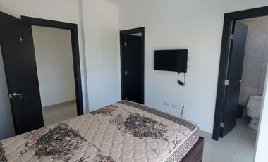 En alquiler amplio y lujoso departamento amoblado, Isla Mocoli, via a Samborondon