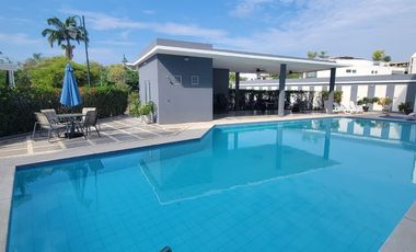 En alquiler amplio y lujoso departamento amoblado, Isla Mocoli, via a Samborondon