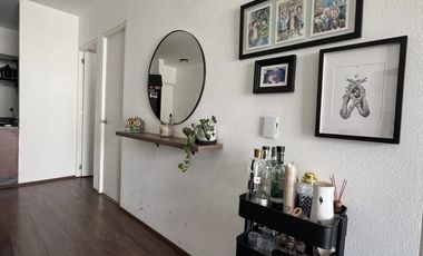 DEPARTAMENTO CON CUARTO DE SERVICIO, BODEGA, JARDÍN, LAVANDERIA,  2 ESTACIONAMIENTOS