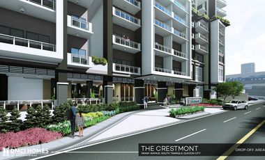 Quezon City Condo 1BR near Vertis North ABSCBN The Crestmont Rush for Sale!