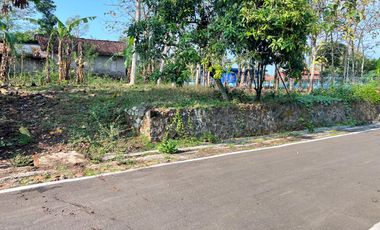 Pekarangan Datar 1000m² Selatan Kecamatan Kerjo