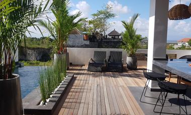 3 Bedroom Villa with Ocean View in Jimbaran for Rent Yearly