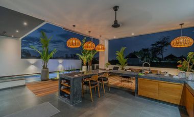3 Bedroom Villa with Ocean View in Jimbaran for Rent Yearly