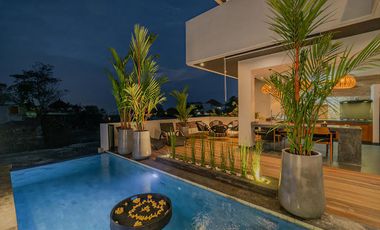 3 Bedroom Villa with Ocean View in Jimbaran for Rent Yearly