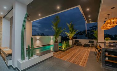 3 Bedroom Villa with Ocean View in Jimbaran for Rent Yearly