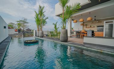 3 Bedroom Villa with Ocean View in Jimbaran for Rent Yearly