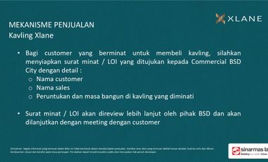 Kavling Strategis di XLane BSD : Investasi Cerdas untuk Masa Depan