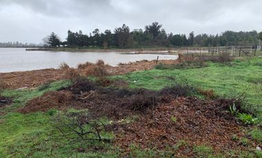 PARCELA CON CASA A ORILLA DE LAGO RAPEL