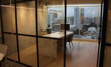 Vendo excelente oficina amoblado y equipada de 135m2, San Isidro