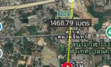 Luxury House with Land for Sale, Near Central Nakhon Pathom Fully furnished with built-in furniture.   ZT494