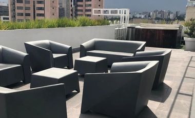 LOFT 90M2 - 2 PISOS CON BALCÓN. REFORMA, MIGUEL HIDALGO