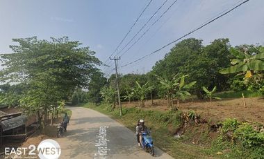 Dijual Kavling Jalan Raya Maja - Koleang Cilayang Lebak Banten Murah Lokasi Nyaman Sangat Strategis