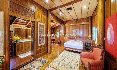 Prestigious Ayutthaya-Style Golden Teak House on Prime Land Above the Ping River, Never Flooded, Just Minutes from Chiang Mai City