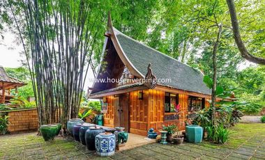 Prestigious Ayutthaya-Style Golden Teak House on Prime Land Above the Ping River, Never Flooded, Just Minutes from Chiang Mai City