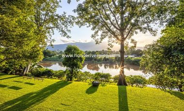 Prestigious Ayutthaya-Style Golden Teak House on Prime Land Above the Ping River, Never Flooded, Just Minutes from Chiang Mai City