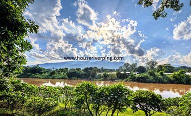 Prestigious Ayutthaya-Style Golden Teak House on Prime Land Above the Ping River, Never Flooded, Just Minutes from Chiang Mai City