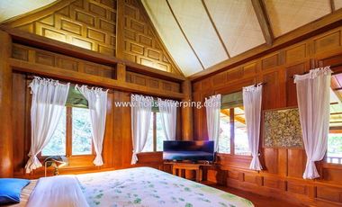 Prestigious Ayutthaya-Style Golden Teak House on Prime Land Above the Ping River, Never Flooded, Just Minutes from Chiang Mai City