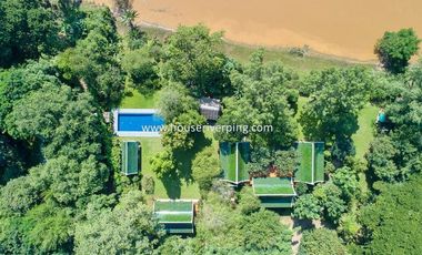 Prestigious Ayutthaya-Style Golden Teak House on Prime Land Above the Ping River, Never Flooded, Just Minutes from Chiang Mai City