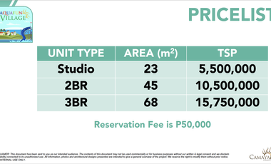 Seaview Condos For Sale | Preselling | Near Golf Course | Camaya Coast