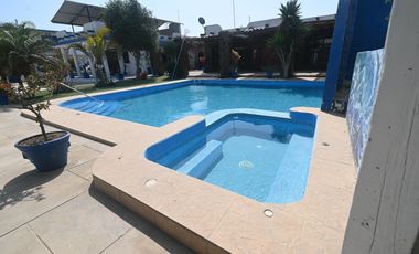 HOSTAL EN VENTA 16 HAB. KM 63 PAN.SUR CHILCA