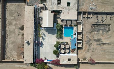 HOSTAL EN VENTA 16 HAB. KM 63 PAN.SUR CHILCA