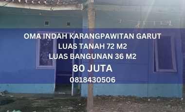 [WAHYU - 081843----] Dijual Rumah Lama Murah Negotiable Di Karangpawitan Garut