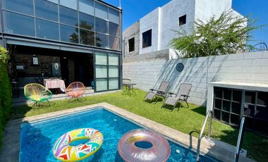 Loft en venta con piscina privada en Xochitepec, Morelos.