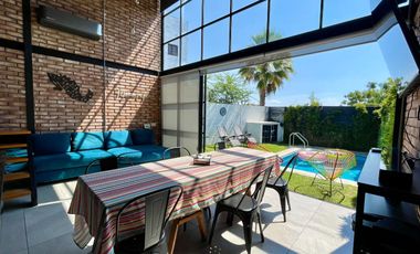 Loft en venta con piscina privada en Xochitepec, Morelos.