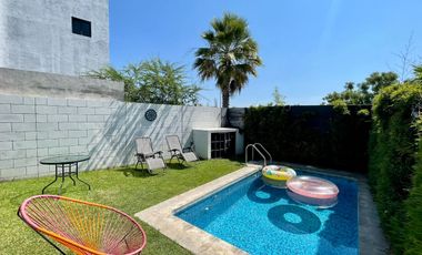 Loft en venta con piscina privada en Xochitepec, Morelos.