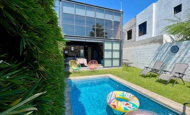 Loft en venta con piscina privada en Xochitepec, Morelos.