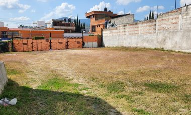 Terreno 650 m2, Plano, con barda perimetral y portón. a 300 m del centro de Tepotzotlán