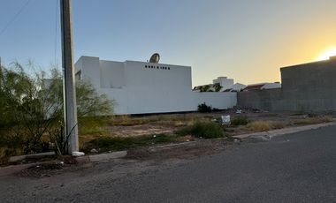 TERRENO EN VENTA CALLE COLIMA ENTRE CALLE LAGO MAGDA Y CALLE LAGO MANAGUA COL ZONA NORTE RESIDENCIAL CIUDAD OBREGON SONORA