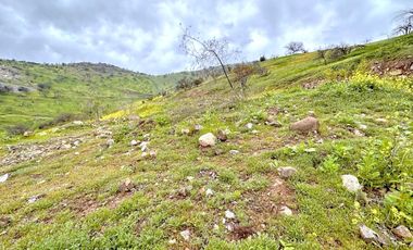 Sitio en cerro con vista despejada hacia el Valle de Chicureo, La Reserva