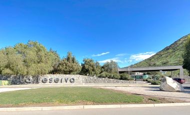 Terreno en cerro con vista despejada al Valle de Chicureo, La Reserva