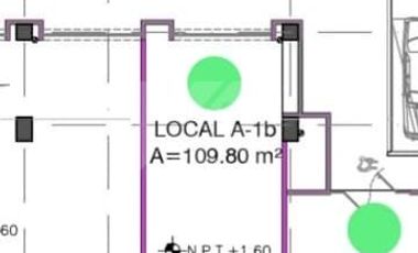 Locales Premium en Renta de 109.80 m²