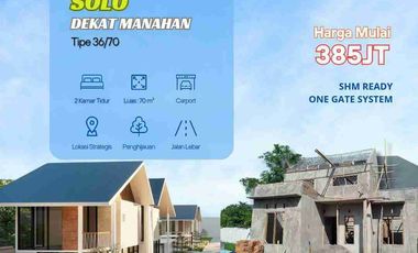 RUMAH HANYA 3 MENIT DARI EXIT TOL SOLO DI JETIS SAWAHAN NGEMPLAK