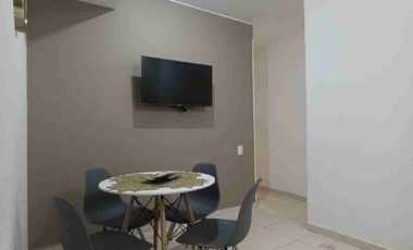 Arriendo apartamento amoblado de 2 habitaciones por mes