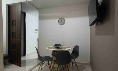 Arriendo apartamento amoblado de 2 habitaciones por mes