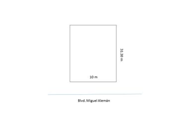 TERRENO COMERCIAL EN RENTA EN BLVD. MIGUEL ALEMAN EN BOCA DEL RÍO | ARLETTE FLORES