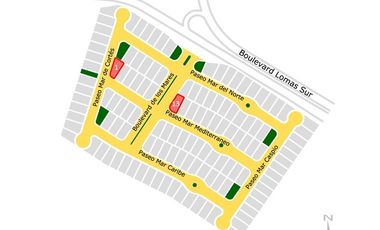 Terrenos en Venta Paseo Mar Mediterráneo - Cluster 999 Lomas de Angelópolis
