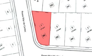 Terrenos en Venta Paseo Mar Mediterráneo - Cluster 999 Lomas de Angelópolis