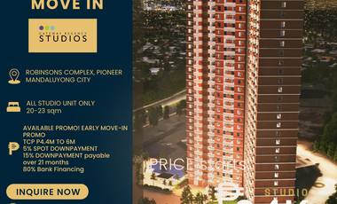 RFO (READY FOR OCCUPANCY) - GATEWAY REGENCY STUDIO